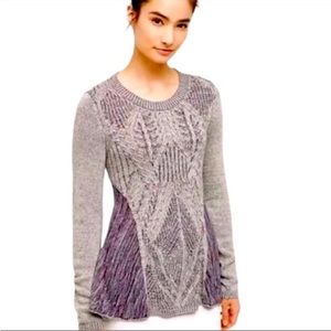 Anthropology Moth Anita Sweater, Size Small P2P 18”